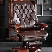 Boss's Chair Business Massage Class Chair Reclining Office Chair Home Computer Lift Rotating Chair