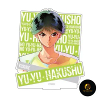 Mô hình Standee YuYu Hakusho Yusuke Hiei Kurama Kazuma Koenma Phụ kiện trang trí để bàn góc học tập