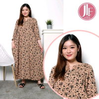 VIONA Dress Daster Busui Viona Ld 110 Pb 120 Lb 98 Lengan Karet Terbaru - Wanita, Panjang