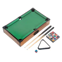 Billiard Table Billiard Billiard Game - Including Accessories (2 Cues,