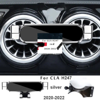Pemegang telefon kereta boleh laras, pelekap dalaman untuk Mercedes Benz Gla H247, X156, Cla Coupe C