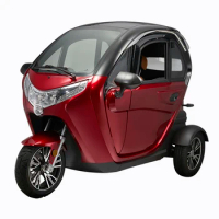 Chooyou 2022 New T414 Electric 3 Wheel Scooter E Scooters 60V 1500W Closed Cabin Motor Tricycle for Adults