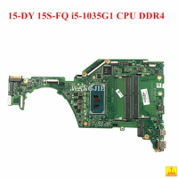 Used DA0P5DMB8C0 0P5 For HP 15-DY 15S-FQ 15-dy1071wm Laptop Motherboard L71756-001 L71756-601 SRGKG I5-1035G1 CPU DDR4