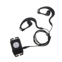 Mp3 For Swimming Waterproof MP3 Player With Earphone FM Mp3 For Surfing Wearing Type Earphone Clip Mp3 Player