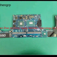 For DELL Percision 5530 XPS 9570 laptop motherboard DAM00 LA-F541P YYW9X 0YYW9X i7-8750H with GTX1050Ti 4GB Discrete graphics