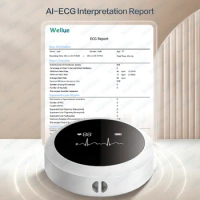 Viatom Lepod Pro Ekg Machine 12 Lead AIAnalyze Portability Holter MonitorElectrodes Disposal Heart Monitor