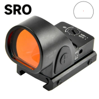 Mini RMR SRO Red Dot Sight Tactical Reflection Pistol Compound Scope 20mm Rail Mount Pistol Airsoft Weapons Riflescope