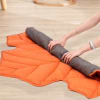Foldable Pet Blanket Soft And Comfortable Leaf Mat Kennel Mattress Dog Bed Sofa Machine Washable