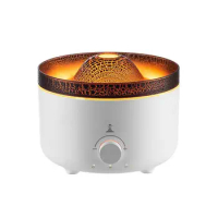 3D Simulation Volcano Aroma Diffuser Essential Oil Lamp Fog Aromatherapy Jellyfish Decompression Air Humidifier Oil Diffuser