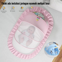 Kelambu Lipat Portable, Kelambu Travel, Kelambu Anti Nyamuk Praktis, Kelambu Pelajar, Kelambu Minima