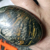 Batu Cincin Akik Motif Bulu Harimau Natural Alam Kode AG/7