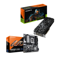 【GIGABYTE 技嘉】RTX 5070 Ti WINDFORCE OC SFF 16G+B860M D2H(5070 Ti 組合包)