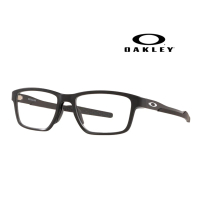 【Oakley】奧克利 METALINK 時尚光學眼鏡 不鏽鋼金屬鏡臂搭配親水防滑橡膠 OX8153 01 霧黑 公司貨