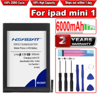 HSABAT 6000mAh A1445 Battery for ipad mini 1 A1432 A1454 A1455