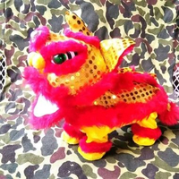 barongsai mainan jadul singa keberuntungan pajangan imlek robot barongsai pajangan antik barongan ma
