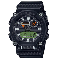 【CASIO 卡西歐】G-SHOCK 絕對強悍系列/工業風格設計/49mm/雙錶帶套組(GA-900E-1A3)