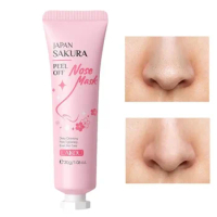 Sakura Peeling Face Mask Deep Cleansing Wrinkle Blackhead Removed Tear Off Mask Facial Skin Care 30g