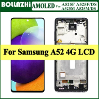 6.5'' AMOLED For Samsung A52 4G A525 SM-A525F Display LCD For Samsung A52 4G LCD Touch screen Digitizer Parts
