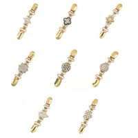 Brooches for Women Clothing Cardigan Sweater Shawl Clips Shirt Collar Duck Clip