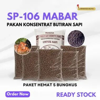 Paket Hemat 5 KG – SP-106 MABAR Pakan Konsentrat Butiran Sapi Potong Penggemukan