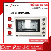 ADVANCE  AOV-500 / AOV500 OVEN LISTRIK 33 LITER - GARANSI RESMI