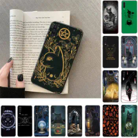 FHNBLJ Witch cat magic Phone Case For Samsung Galaxy a50 A30S A50S a71 70 a10 case samsung a51 case