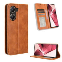 For Vivo V29E 5G V2303 Case Luxury Flip PU Leather Wallet Magnetic Adsorption Cover For Vivo V29e v29e V 29E 5G Phone Case