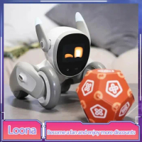 Robot Dog Loona Luna Intelligent Emotional Interaction Virtual Pets Ai Puzzle Electronic Accompany Pet Robot Companion Kids Gift