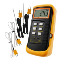 Digital Thermometers 4 Probes K-Type Thermocouple Temperature Measurement Meter A0KF