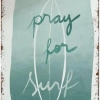 Pray for Surf Print,Surf Poster,Surf Wall Art,Surf Quote, Surf Saying, Boho Decor, Beach House Decor, Surf Beach Wall