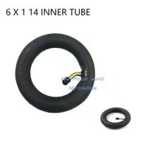 Inner Tube 6X1 1/4 with a Bent Angle Valve Stem fits many gas electric scooters and e-Bike 6 inch A-Folding Bike