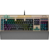 【最高現折268】海盜船 K100 RGB 機械式鍵盤/OPX光軸/銀軸/英/玫瑰金/CH-912A21A-NA