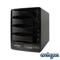 archgon USB3.0 / eSATA 4Bay抽取式硬碟外接盒MH-3643JSC