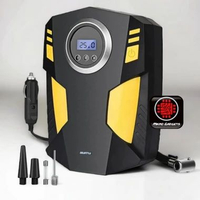 SKY - Pompa Mobil Portable Inflator Pompa Ban Mobil Elektrik DIGITAL LCD Display Pompa ST5002