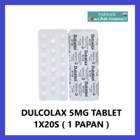 Dulcolax 5mg Tablet 1x20s ( 1 Papan )