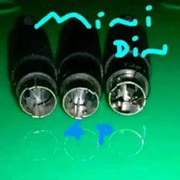 Mini Din 4 pin (Cowoq) Use for S-video