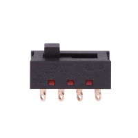 หมุดแหลม, DSE-2310, 8 ฟุต, 3 ไฟล์, สวิตช์โยก 8A250V, สวิตช์สไลด์สีดำ, สำหรับชิ้นส่วนไดร์เป่าผม