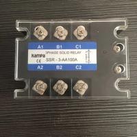 TSR-100AA AC to AC Input 80-280VAC Load 24-480VAC Three Phase SSR Solid State Relay 100AA