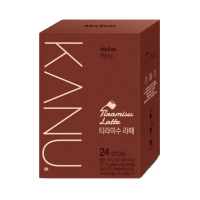 【Maxim】即期品 韓國 KANU 提拉米蘇拿鐵咖啡17.3gx24入(賞味期限2024/8/13)