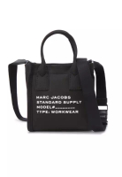 MARC JACOBS Canvas Standard Supply Small Tote Black 4S4HCR003H02