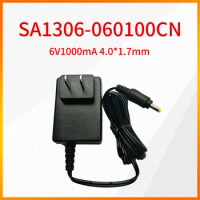 Original SA1306-060100CN 6V1A Power Adapter Suitable For Omron 6V 1A Hem-7300 1000 1010 7430 Electronic Blood Pressure Monitor