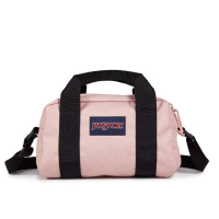 【JANSPORT】WEEKENDER MINI DUFFEL 校園系列手提斜背兩用迷你包(玫瑰粉)