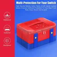 for Nintendo Switch Oled Carry Case Travel Storage Bag Soft Shell Protective for Switch Console Pro Controller Grip Accessory