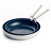 Andralyn Cast Iron 13.25" Seasoned Skillet cooking pot non stick wok pan pots and pans