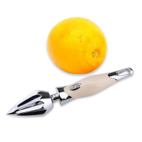 創意手動榨汁器合金檸檬鉆手把式水果汁擠壓萃取器家用橙子擠汁器