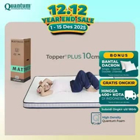 Quantum Latex Topper 9cm Intense Mattress - Kasur Springbed Spring Bed 120 x 200
