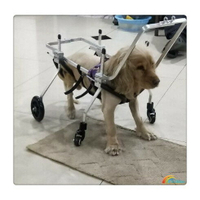 狗輪椅前肢四輪寵物偏癱狗車前腿殘疾車全身四肢犬輔助車 寵物輪椅寵物輪椅車狗用車小型殘疾寵物後肢寵物代步車