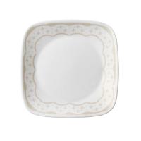 【CorelleBrands 康寧餐具】皇家饗宴方形6吋平盤(2206)