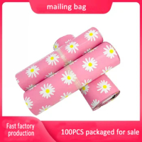 Customized Daisy Print Express Bag New Material Logistics Express Packaging Bag Clothing Packaging Bag Packaging Bag