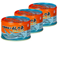 【台糖】蕃茄汁秋刀魚220gx3罐